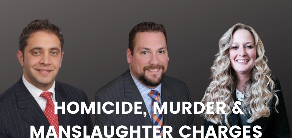 Homicide, Murder and Manslaughter Charges
